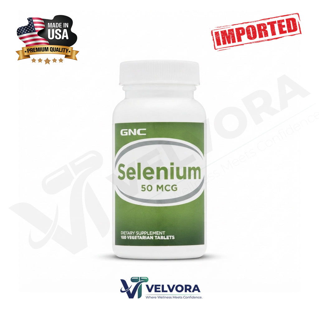 GNC Selenium 50mg 100 Tablets