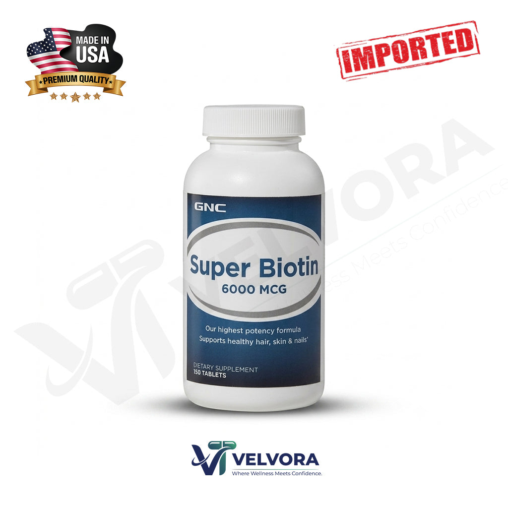 GNC Super Biotin 6000mcg