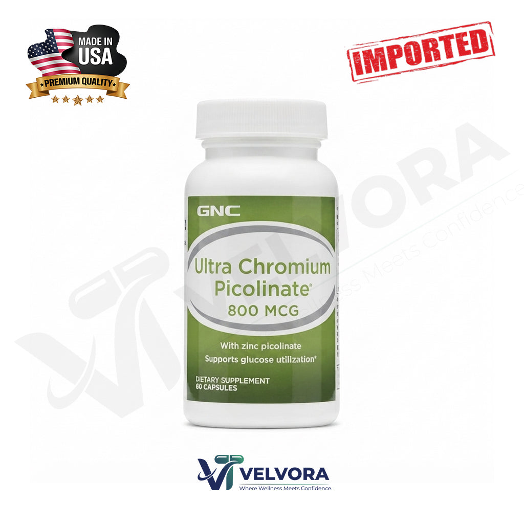 GNC Ultra Chromium Picolinate 800mcg 60 Capsules