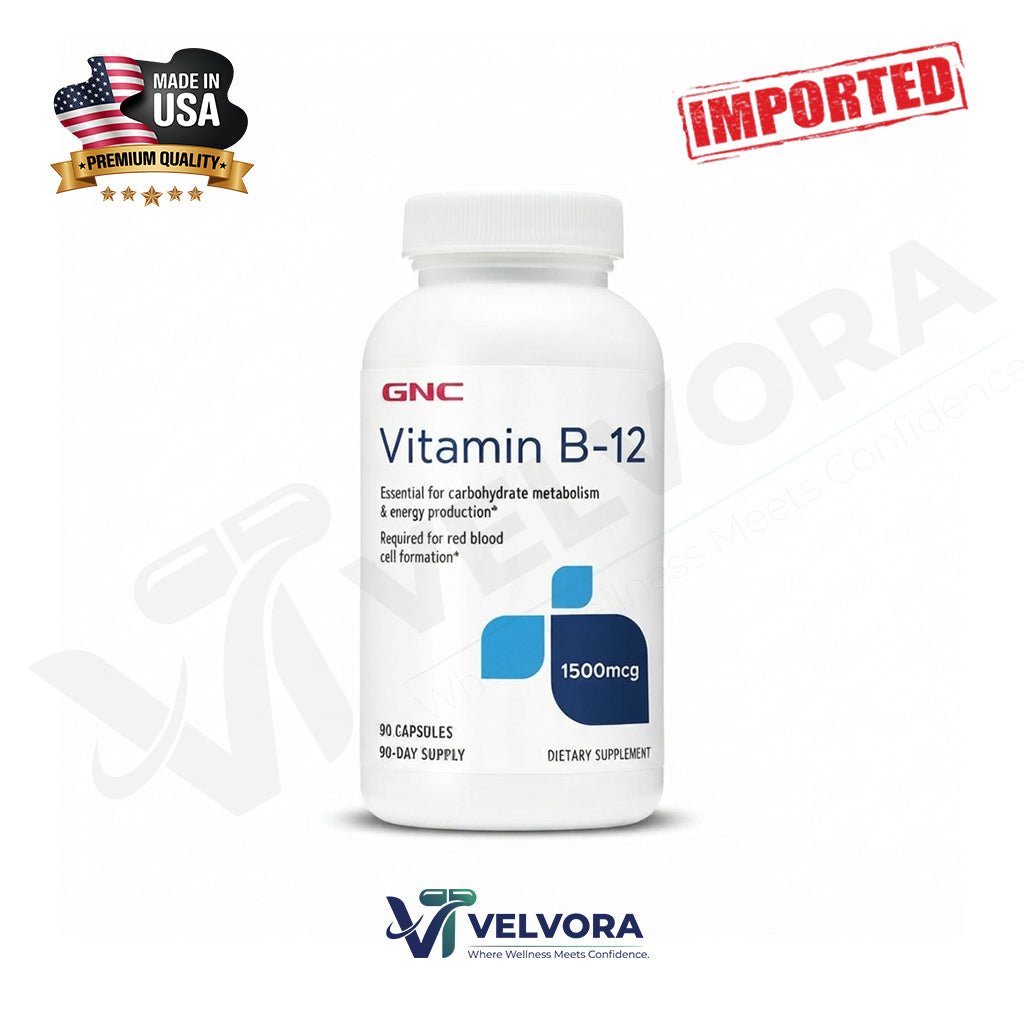GNC Vitamin B-12 1500mcg 90Ct