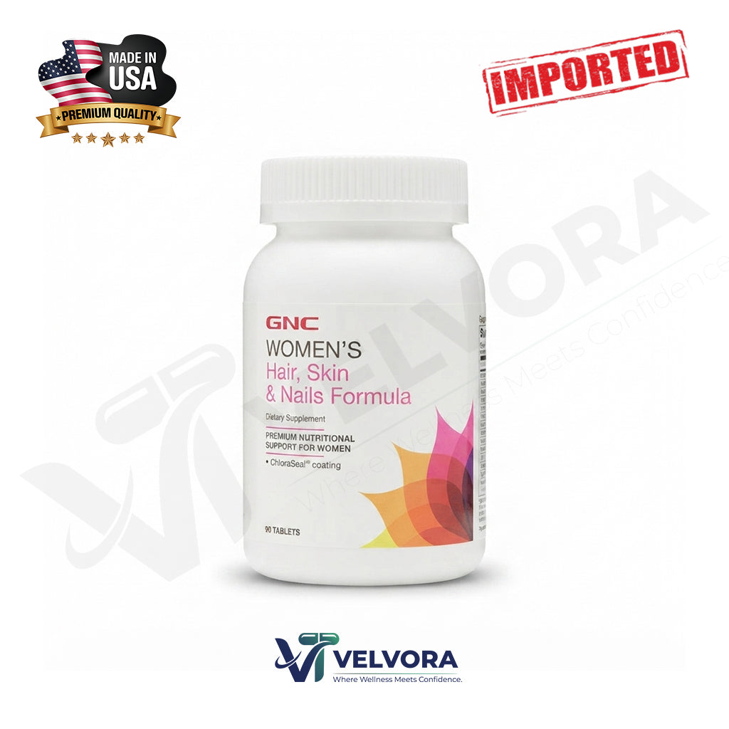 GNC Women's Hair Skin & Nails Formula - 90 Tablets