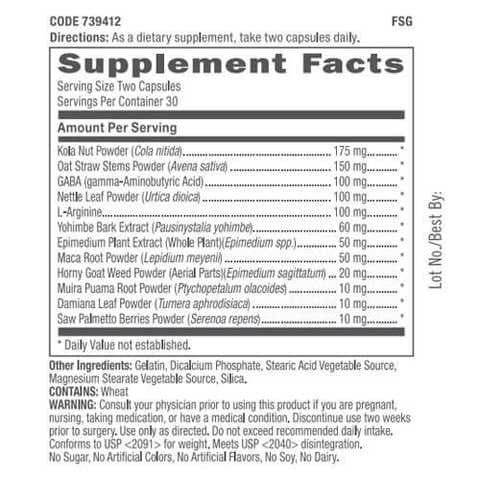 GNC Men’s Sexual Health 60 Caplets