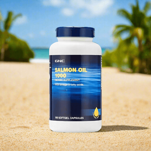 GNC Salmon Oil 180 Softgels