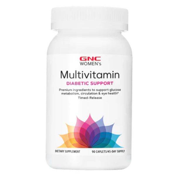 GNC WOMEN’S Multivitamin Diabetic Support 90 Capletes