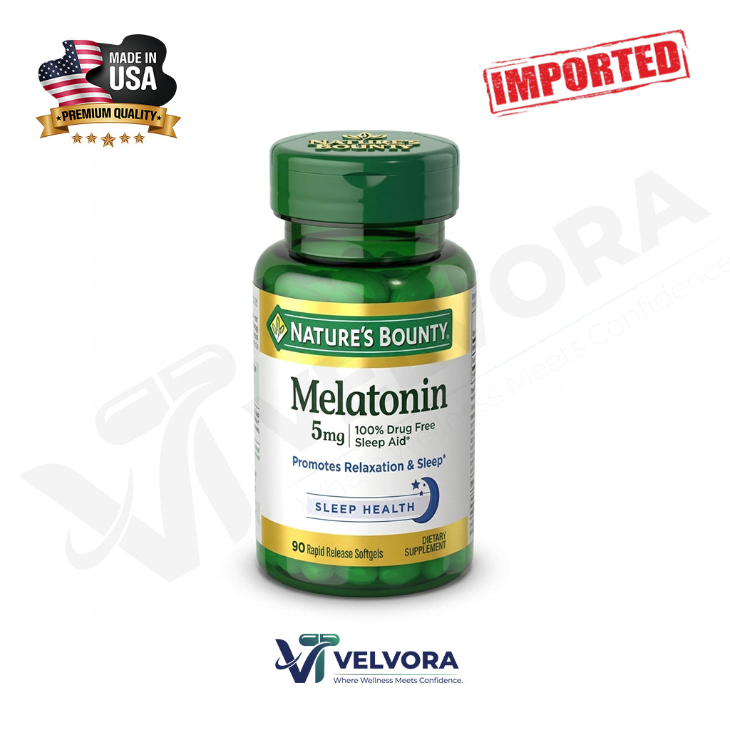 Nature's Bounty Melatonin 5mg 90 Softgels