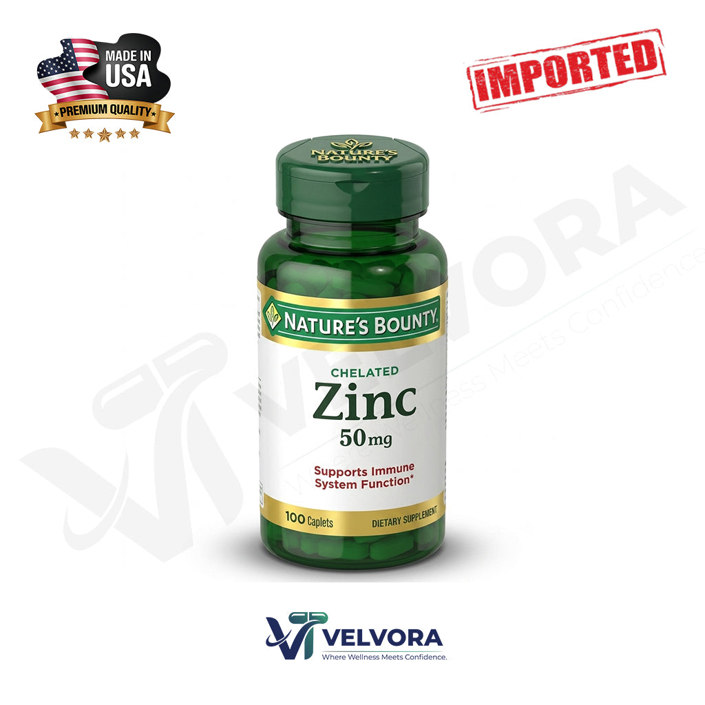 Nature's Bounty Zinc Chelated 50mg