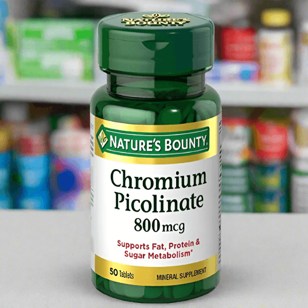 Nature's Bounty Chromium Picolinate 800mcg, 50 Ct