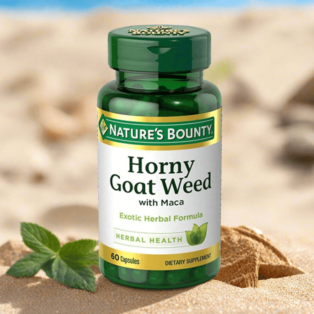 Nature's Bounty Horny Goat Weed with Maca 60 Capsules