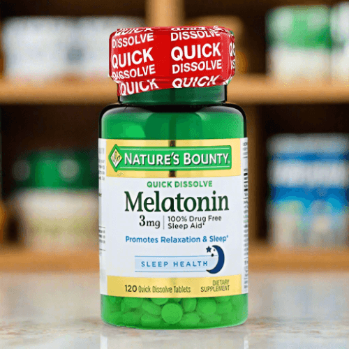 Nature's Bounty Melatonin 3mg Quick Dissolve, 120 Ct