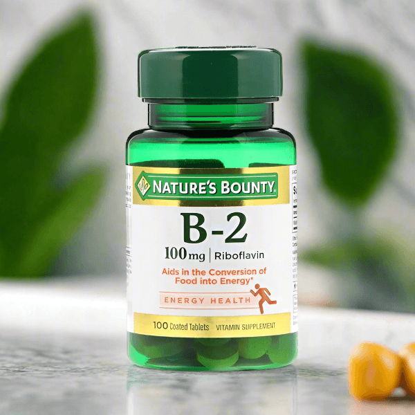 Nature's Bounty Vitamin B-2 100mg, 100 Ct