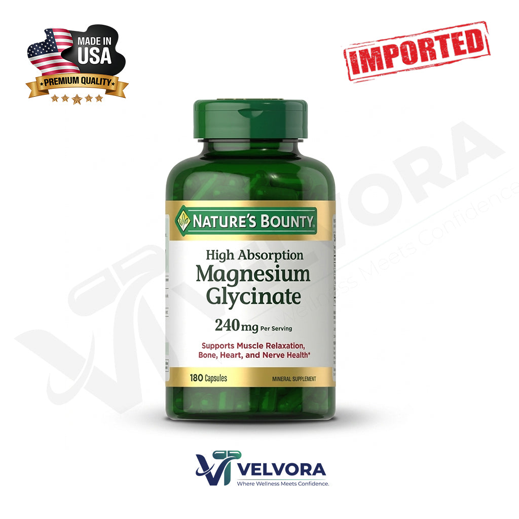 Natures Bounty Magnesium Glycinate 240mg 180 ct