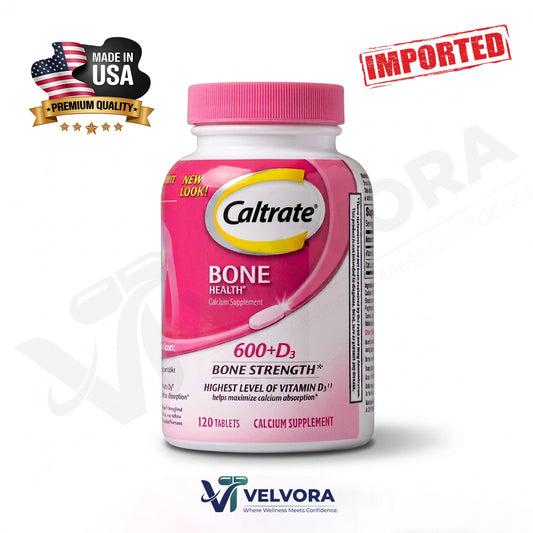 Caltrate 600+D3 120CT | Bone Health Calcium Supplement