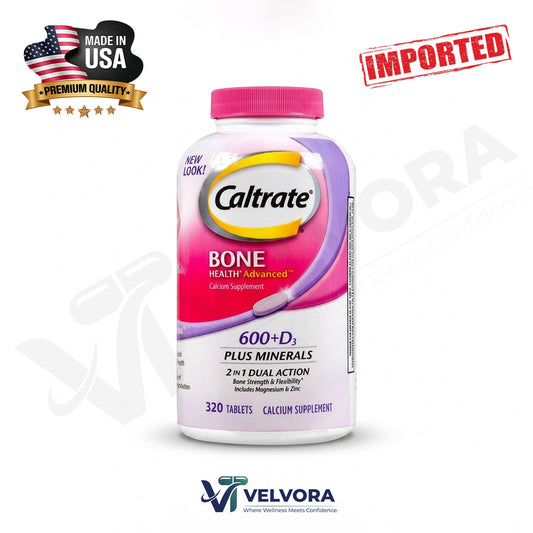 Caltrate Bone Health Advanced Calcium Supplement 600+D3 320Ct
