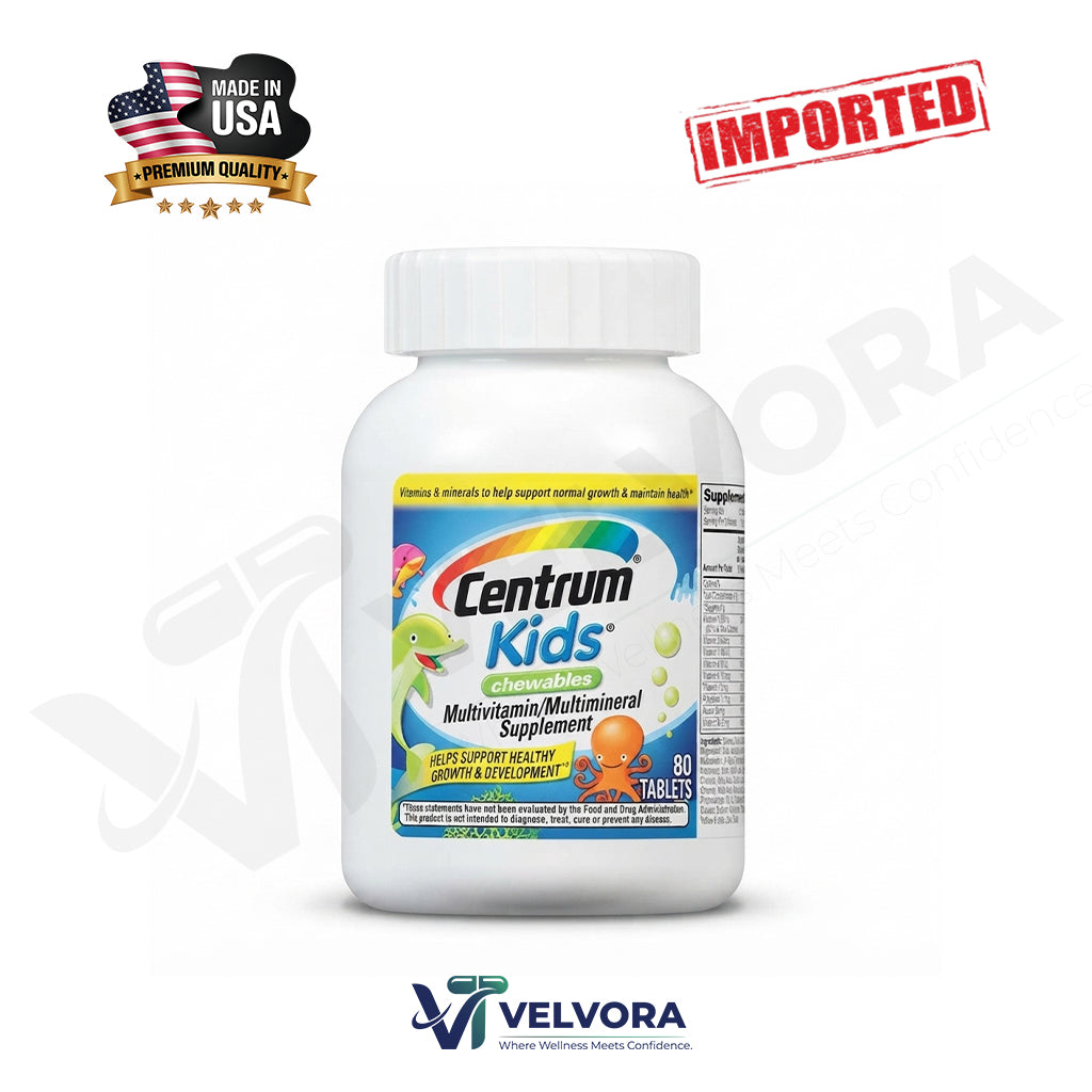 Centrum Kids Multivitamins (Chewable) 80 Tablets