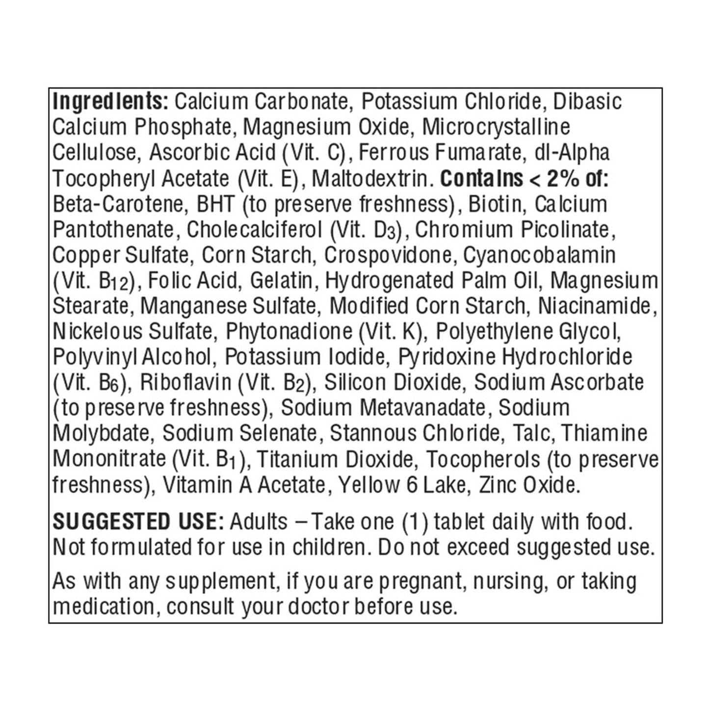 Centrum Adults 130 Tablets