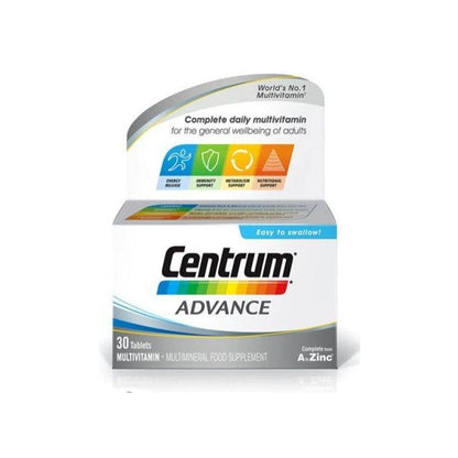 Centrum Advance A to Z Multivitamins & Minerals 30 Tablets