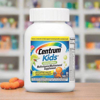 Centrum Kids Multivitamins (Chewable) 80 Tablets