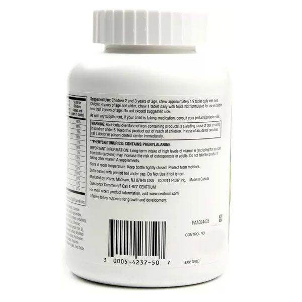 Centrum Kids Multivitamins (Chewable) 80 Tablets