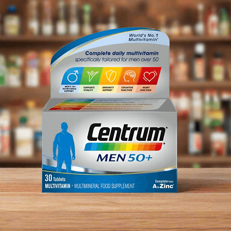 Centrum Men 50+ A to Z Multivitamins & Minerals 30 Tablets