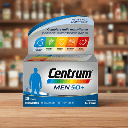 Centrum Men 50+ A to Z Multivitamins & Minerals 30 Tablets