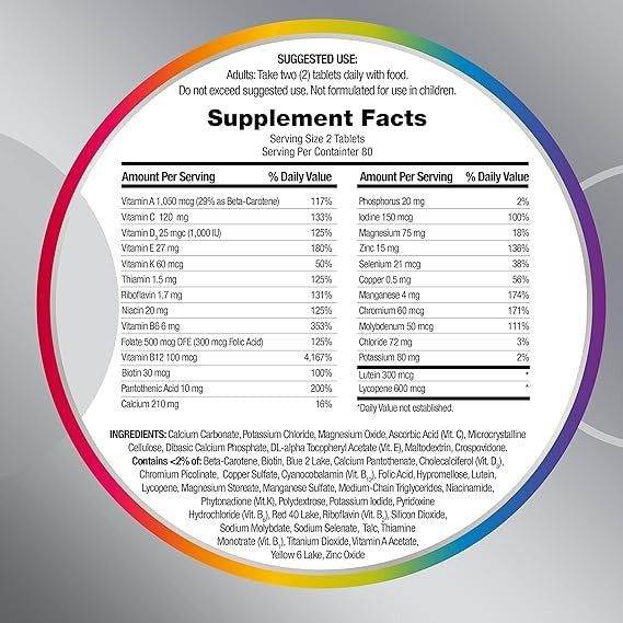 Centrum Minis Men 50+ Multivitamin 160 Ct