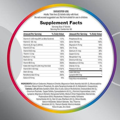Centrum Minis Men 50+ Multivitamin 160 Ct