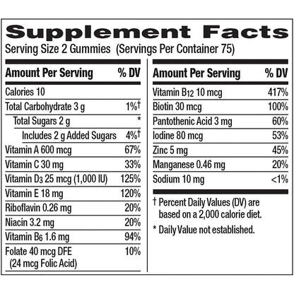 Centrum MultiGummies Adults 150Ct