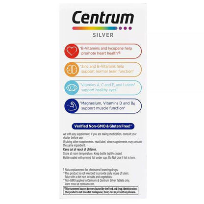 Centrum Silver Men 50+ 100 Tablets