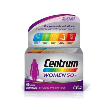 Centrum Women 50+ A to Z Multivitamins & Minerals 30 Tablets