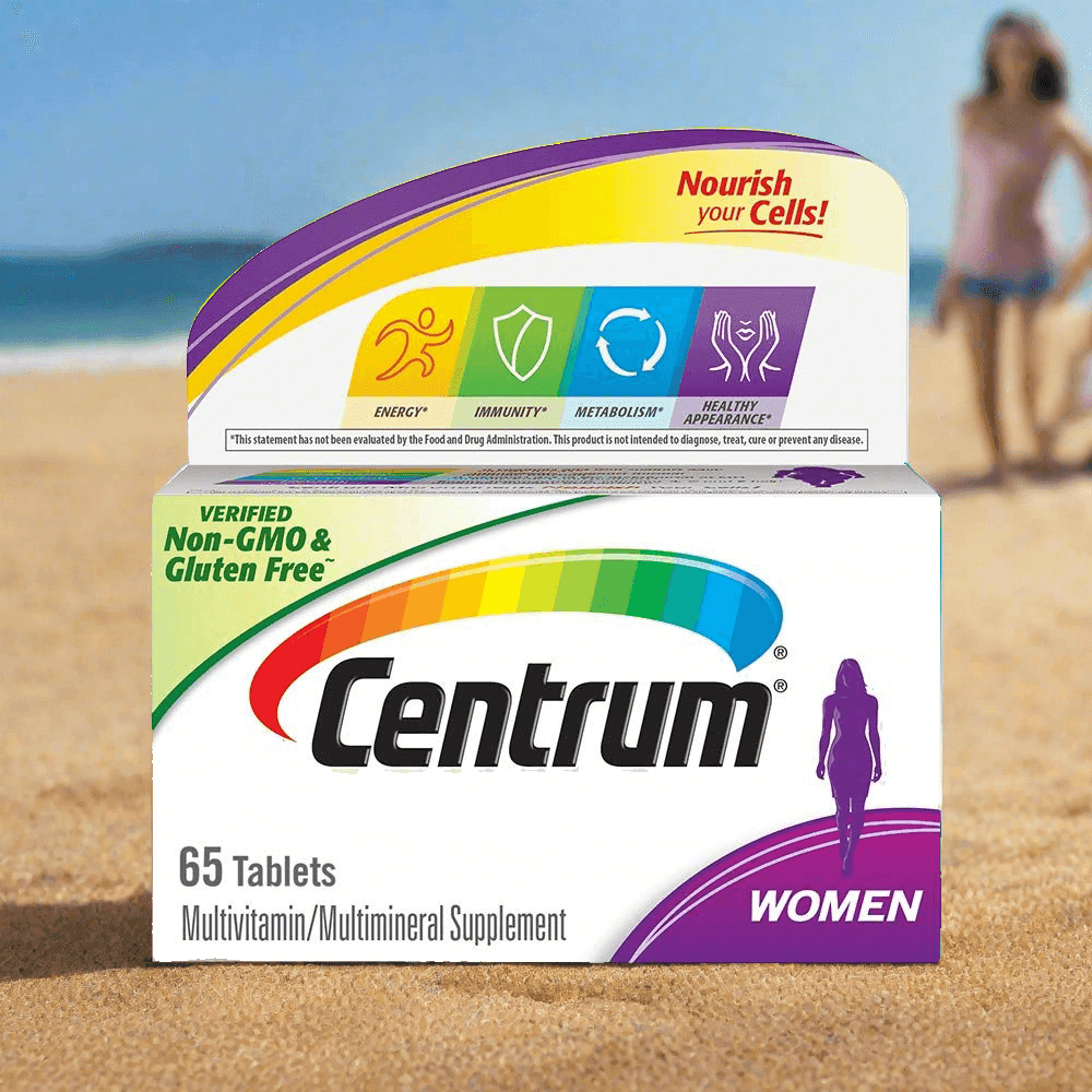 Centrum Women Complete Multivitamin 65 Tablets