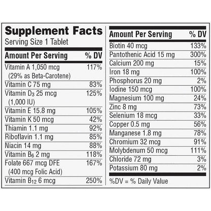 Centrum Women Complete Multivitamin 65 Tablets