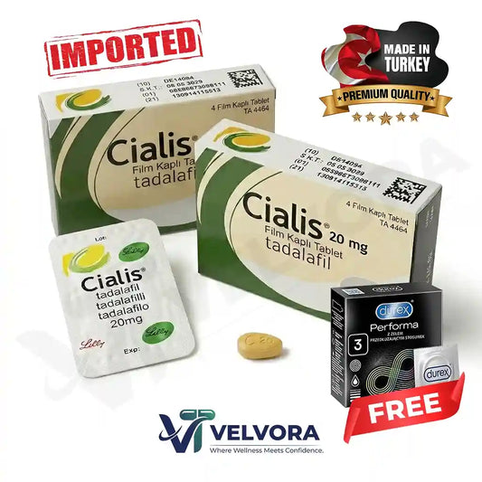 Bundle Offer (2 Cialis 20mg + Free Durex Condom)