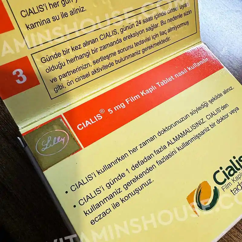 Cialis 5mg 28 Tablets (Tadalafil)
