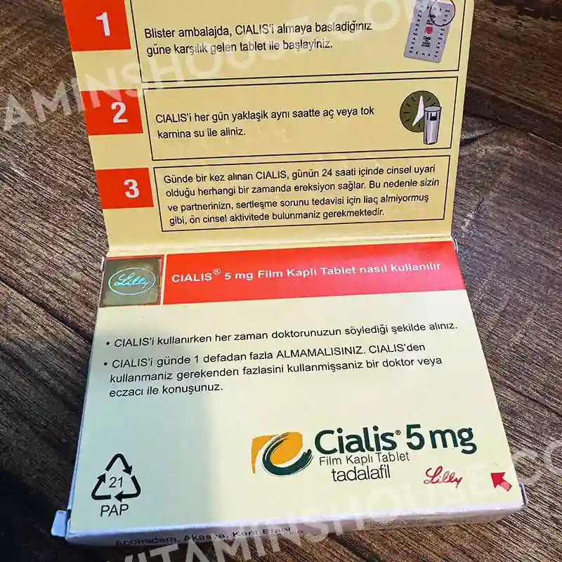 Cialis 5mg 28 Tablets (Tadalafil)