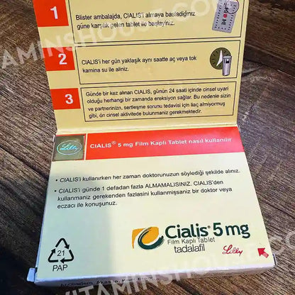 Cialis 5mg 28 Tablets (Tadalafil)
