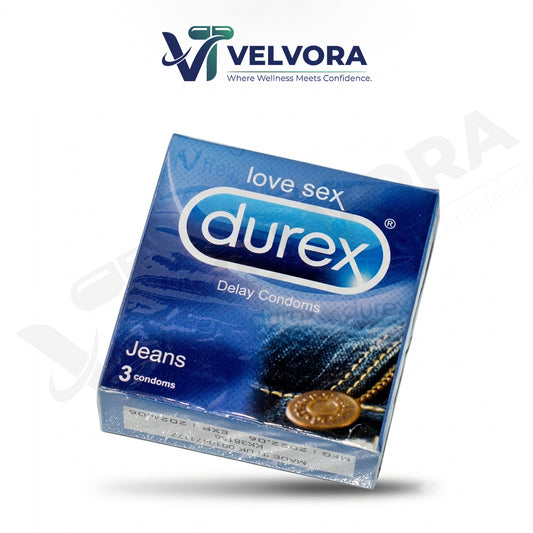 Durex Delay Condoms Jeans 3 Condoms