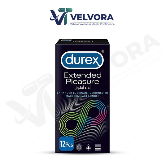Durex Extended Pleasure Condoms 12 Pack