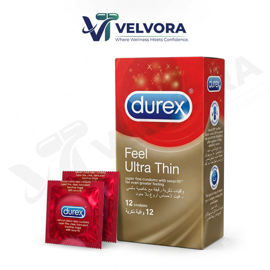 Durex Feel Ultra Thin Condoms 12 Pack