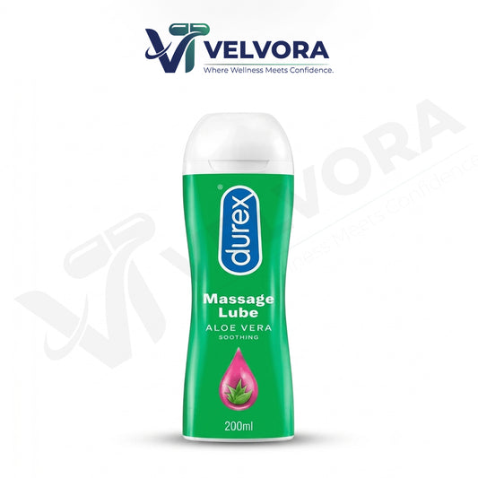 Durex Massage Lube Aloe Vera Gel, 200ml