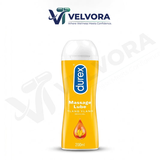 Durex Massage Lube Ylang Ylang Gel, 200ml