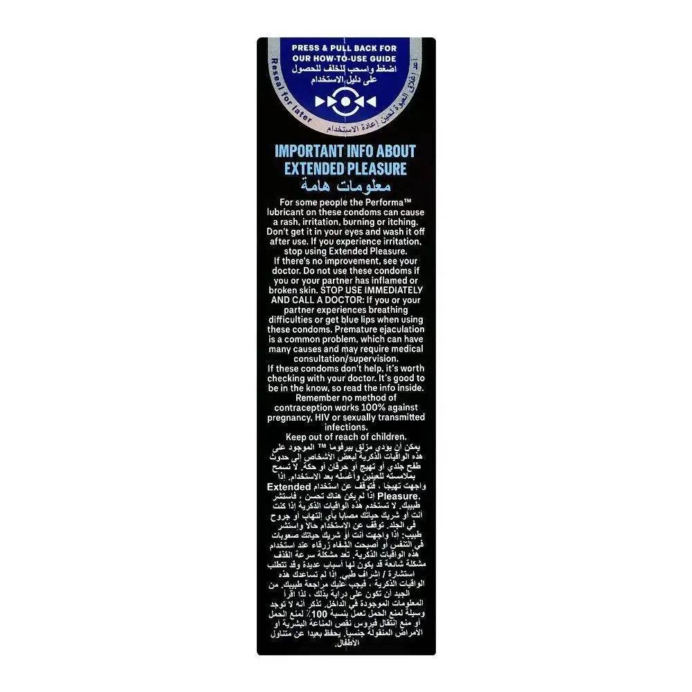 Durex Extended Pleasure Condoms 12 Pack