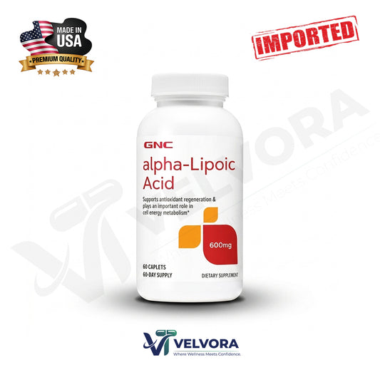 GNC Alpha Lipoic Acid 600mg 60Tabs