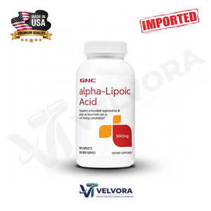 GNC Alpha Lipoic Acid 600mg 60Tabs