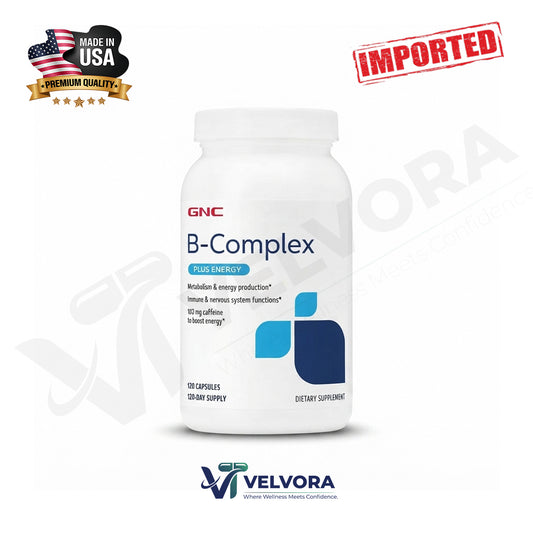 GNC B-Complex Plus Energy 120 Capsules