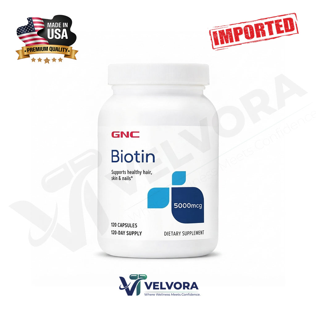 GNC Biotin 5000 mcg 120 Ct