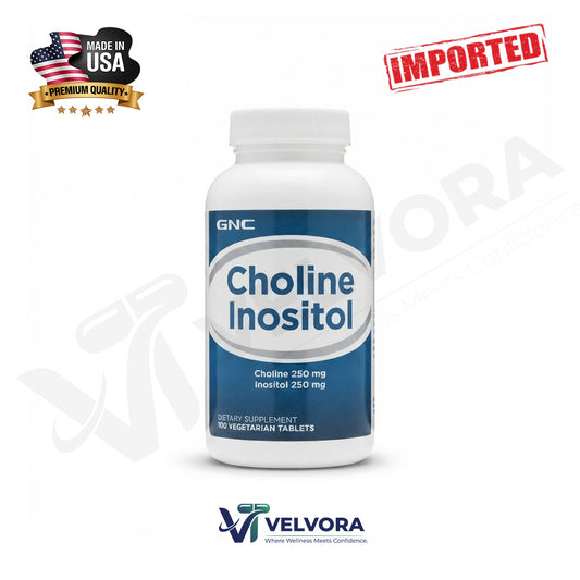 GNC Choline Inositol 250mg 100 Tablets