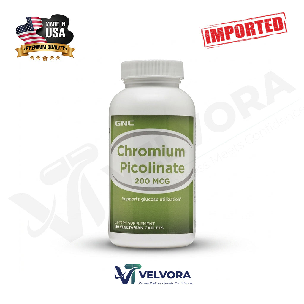 GNC Chromium Picolinate 200mcg – 90 Tablets