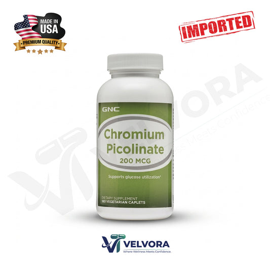GNC Chromium Picolinate 200mcg – 90 Tablets