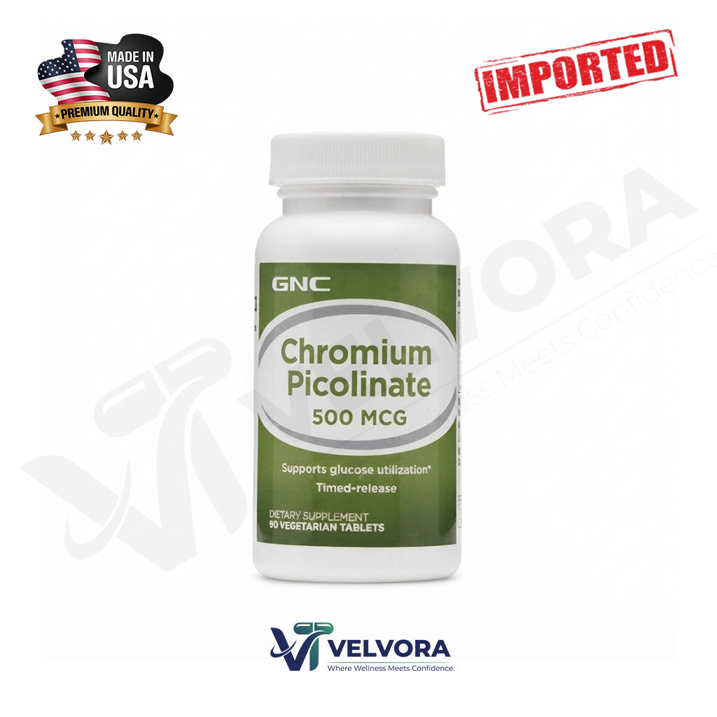 GNC Chromium Picolinate 500mcg 90 Tablets