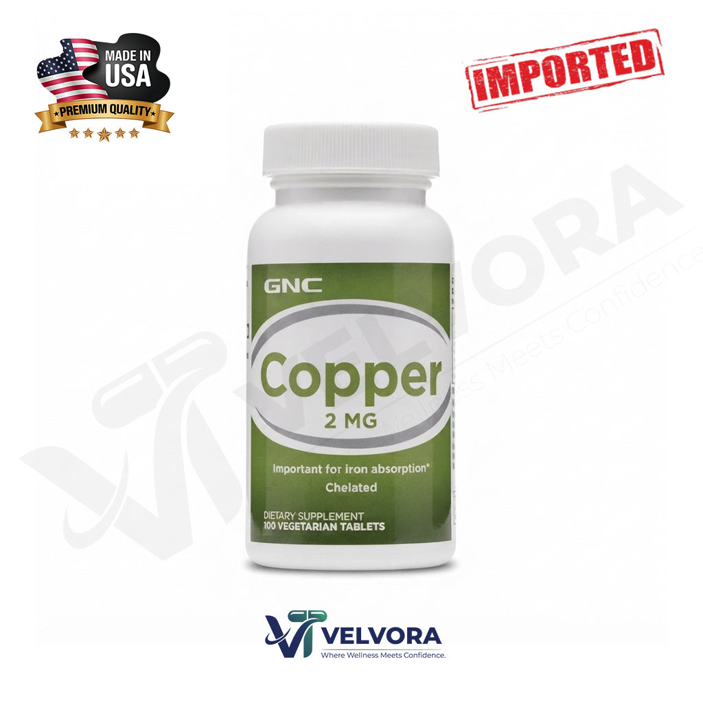 GNC Copper 2mg 100 Tablets